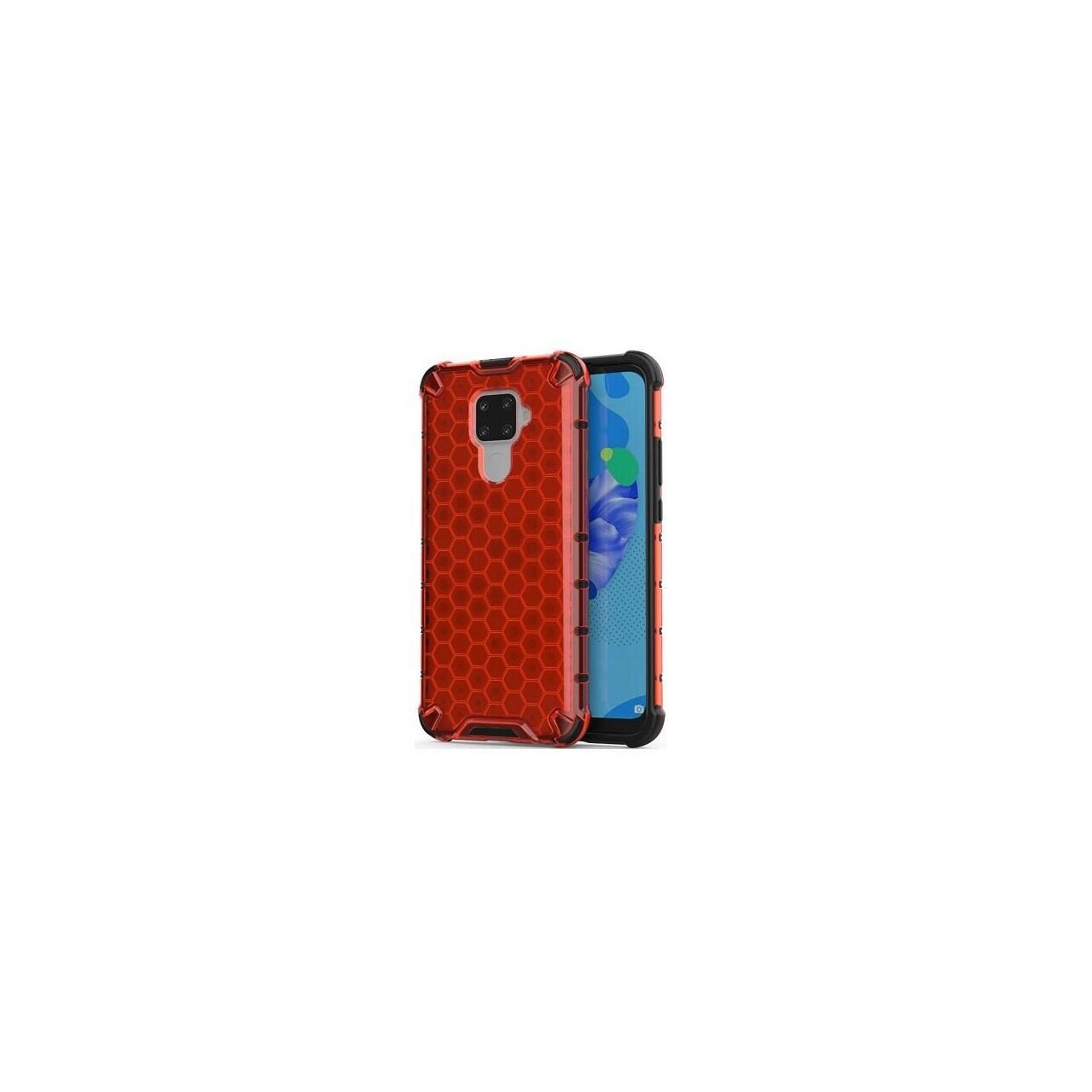 Husa Huawei Mate 30 Lite - iberry HoneyComb Rosu