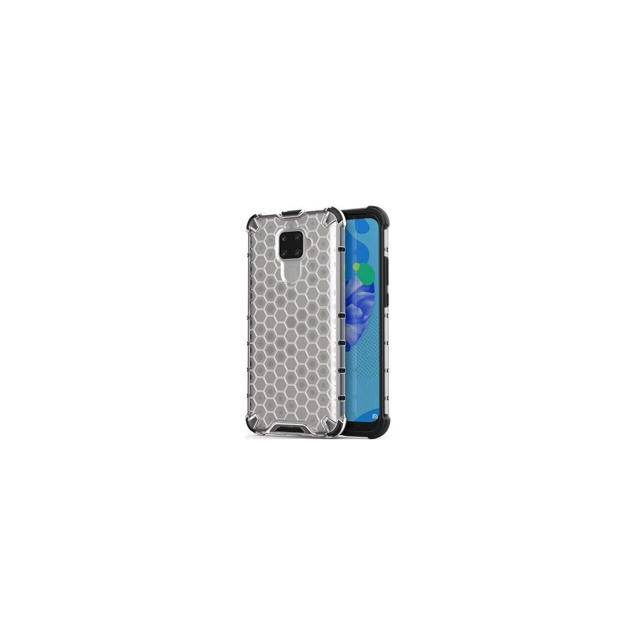 Husa Huawei Mate 30 Lite - iberry HoneyComb Transparent