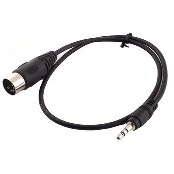 Cablu Jack 3.5 Stereo Tata - DIN 5 Pini Tata, 1.5m Lungime /-/ Cablu MIDI Cablu Jack 3.5 Stereo Tata - DIN 5 Pini Tata, 1.5m Lungime /-/ Cablu MIDI
