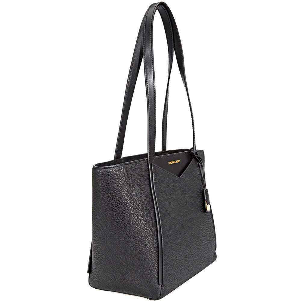 whitney small pebbled leather tote by michael kors