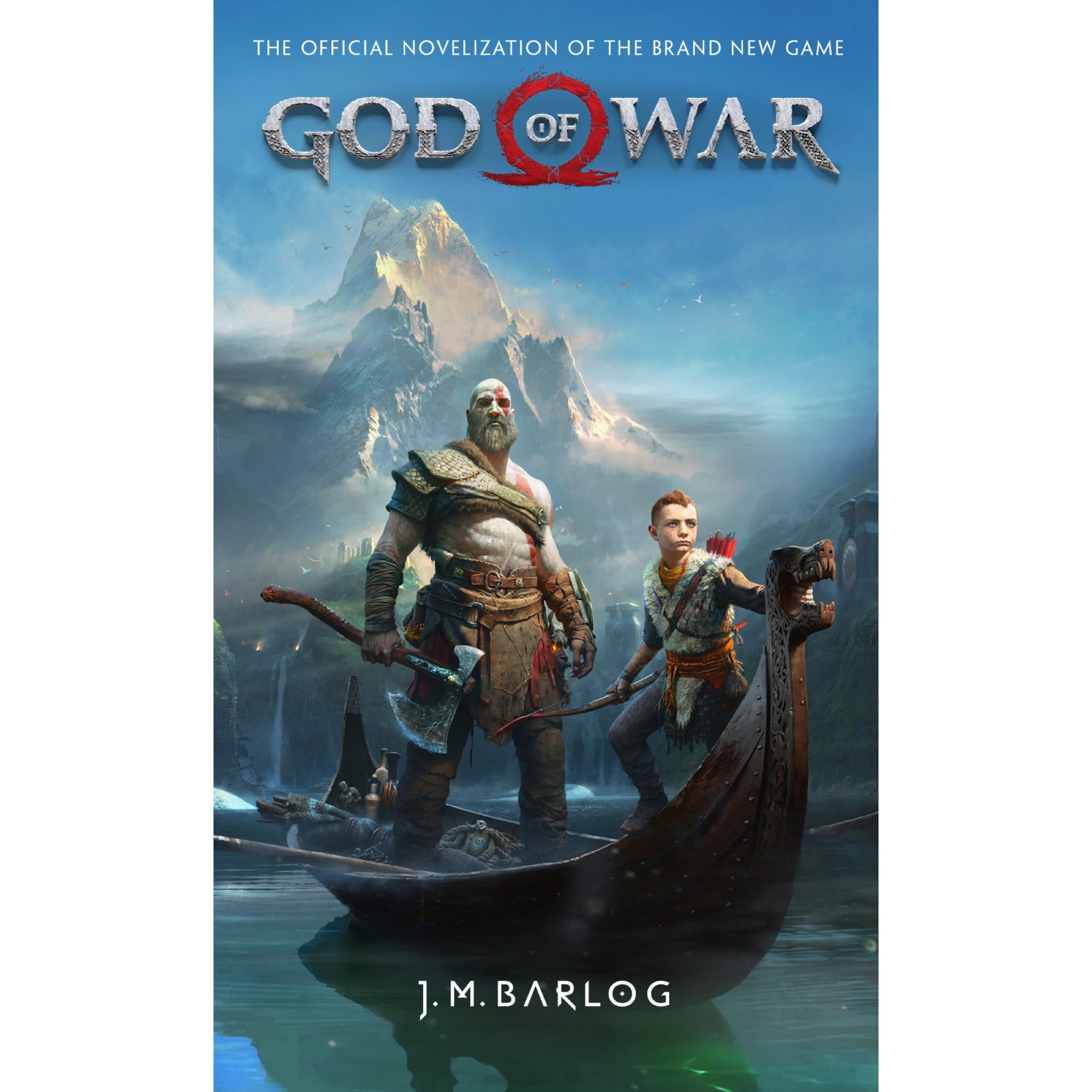 God of War 4 - The Official Novel - J.M. Barlog , editia 2018