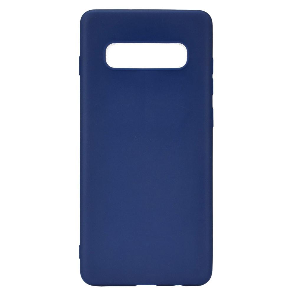 Husa silicon Samsung Galaxy S10 5G, Albastru Mat, Antisoc, TPU, Viceversa