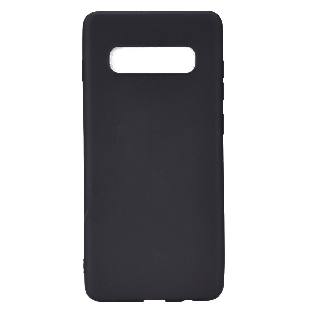 Husa silicon Samsung Galaxy S10 5G, Negru Mat, Antisoc, TPU, Viceversa