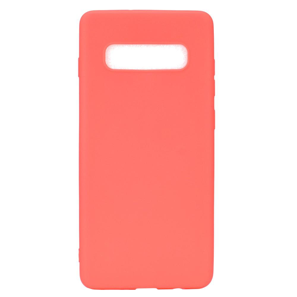 Husa silicon Samsung Galaxy S10 5G, Rosu Mat, Antisoc, TPU, Viceversa