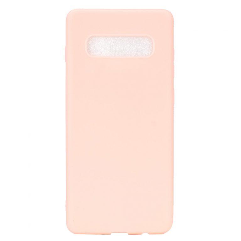 Husa silicon Samsung Galaxy S10 5G, Roz Pal Mat, Antisoc, TPU, Viceversa