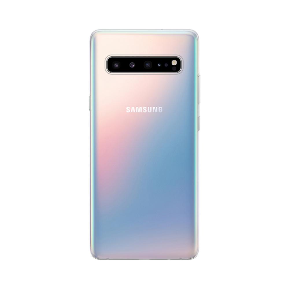 Husa silicon Samsung Galaxy S10 5G, Transparent, Antisoc, TPU, Viceversa Transparent