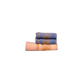 Set Bamboo House de 3 prosoape culoare albastru Set Bamboo House de 3 prosoape culoare albastru