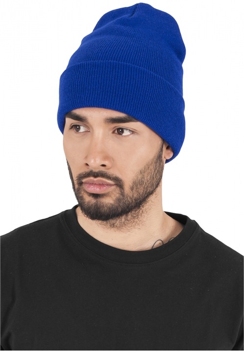 Caciula Beanie Lunga Flexfit Unisex - Albastru-Roial