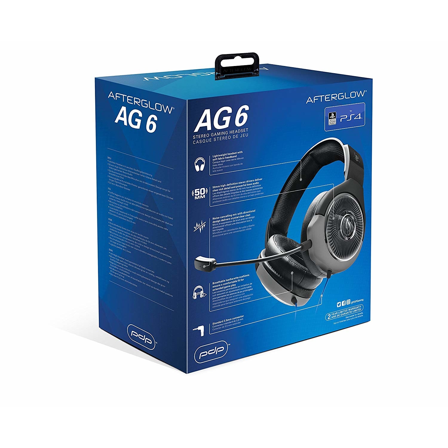 Casti Afterglow AG 6 Cu Fir Stereo Gaming pentru PS4 eMAG.ro