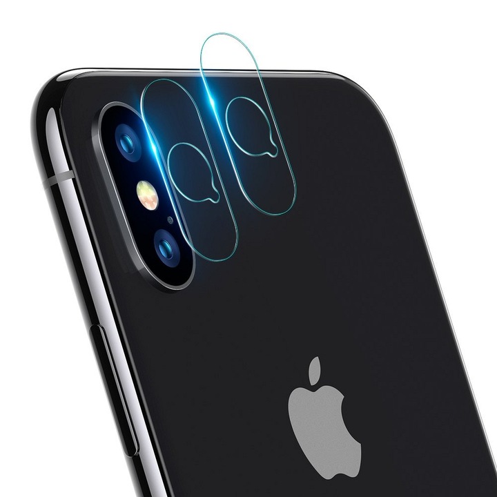 Стъклен протектор ESR камера за Apple iPhone XS/XS Max - 2 броя, Прозрачен