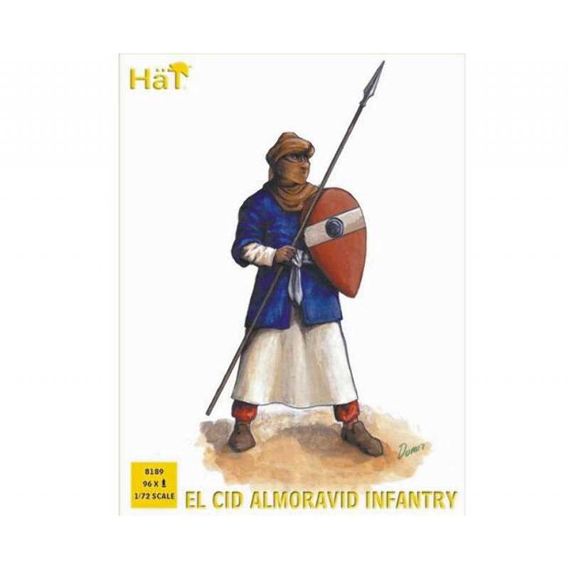 Set Figurine Cavaleri HaT EL CID Almoravid Infantry 96buc 1:72 HAT 8189