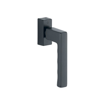 Maner fereastra, Hoppe Toulon SecuForte, material aluminiu, culoare negru mat, cu tija variabila 32-42 mm Maner fereastra, Hoppe Toulon SecuForte, material aluminiu, culoare negru mat, cu tija variabila 32-42 mm
