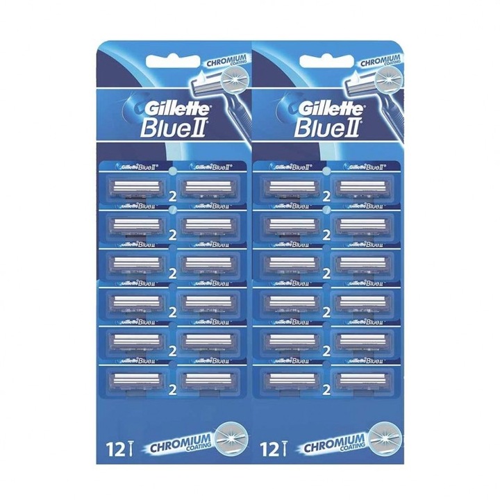 Set 24 aparate de ras Gillette Blue II