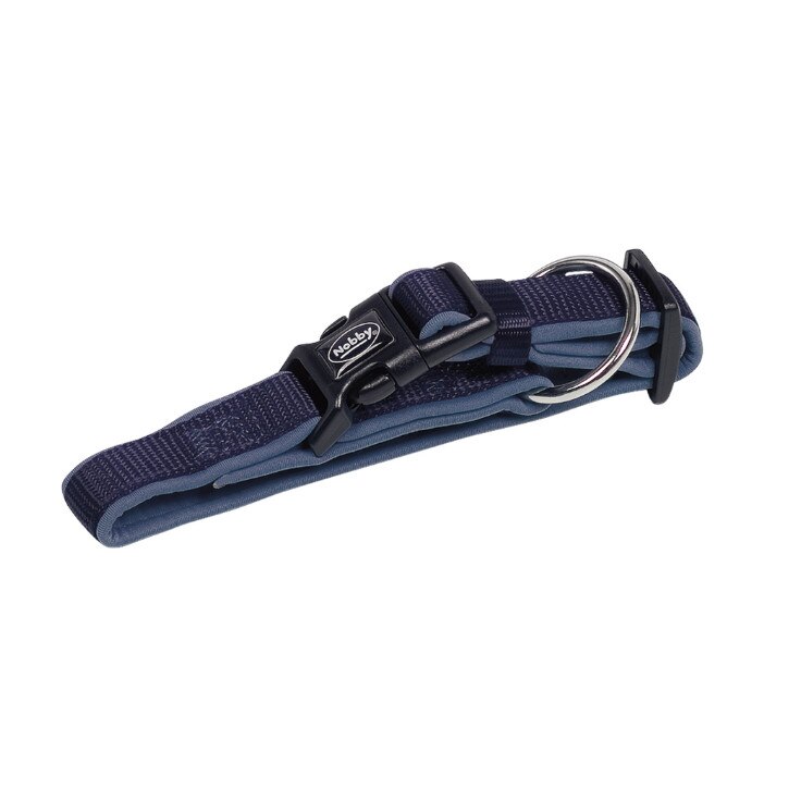 Lesa pentru caini Nobby, Clasic Preno, Ajustabila, S/M, Bleumarin