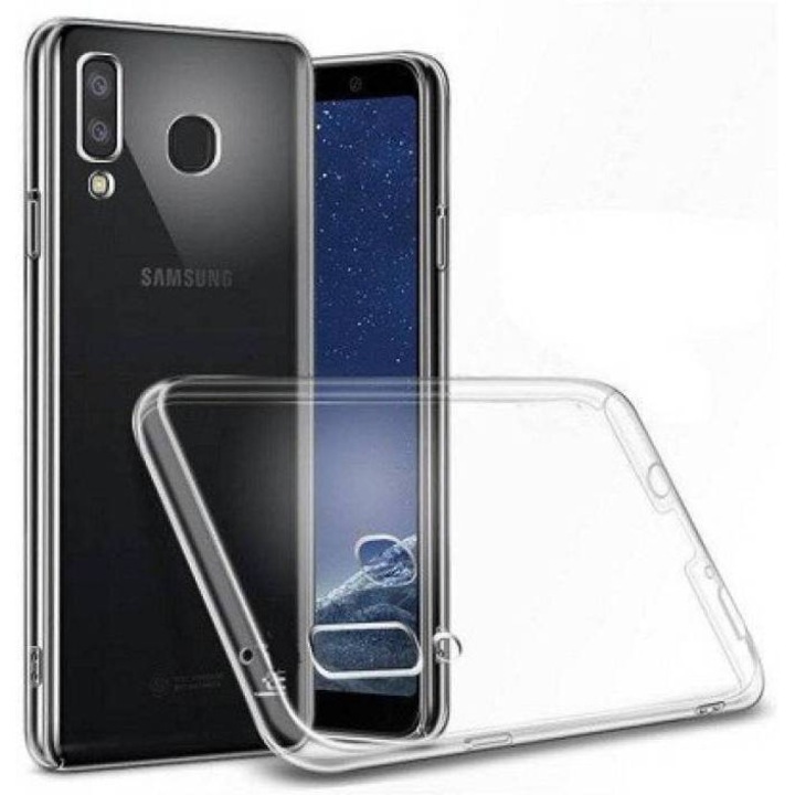 Samsung Galaxy A20e Telefontok - átlátszó szilikon tok