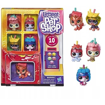 Set figurina littles pet shop distribuitor cu animale de companie multicolor E5478 Set figurina littles pet shop distribuitor cu animale de companie multicolor E5478