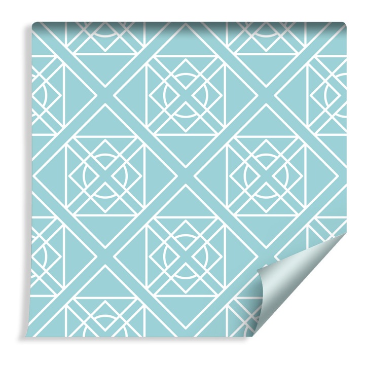 Tapet Ornamente Geometrice Moderniste 53cm x 10m