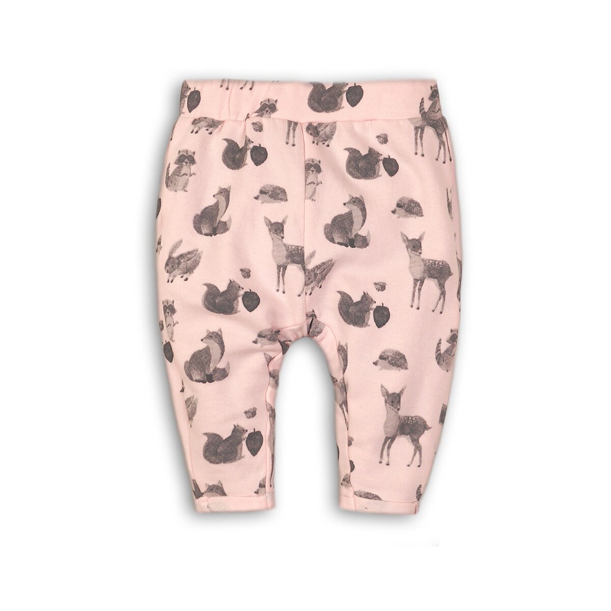 Pantaloni fetite, Dirkje, cu animalute, roz, Roz