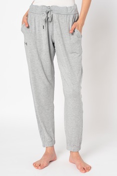 Under Armour, Pantaloni de pijama Recover Ultra Comfort, Gri melange Under Armour, Pantaloni de pijama Recover Ultra Comfort, Gri melange