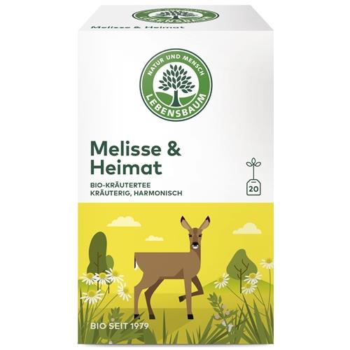 Ceai Melisa si Acasa Bio 20pl Lebensbaum