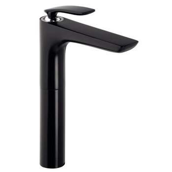 Baterie lavoar Kludi Balance 272, fara ventil, pentru lavoar tip bol, negru mat Baterie lavoar Kludi Balance 272, fara ventil, pentru lavoar tip bol, negru mat