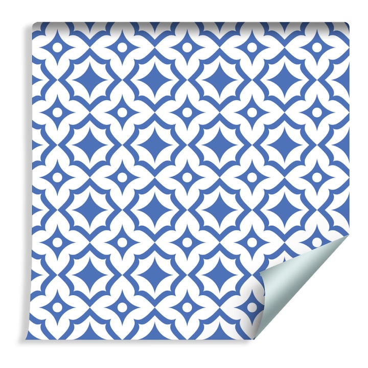 Tapet Ornamente Abstracte Stil Retro 53cm x 10m