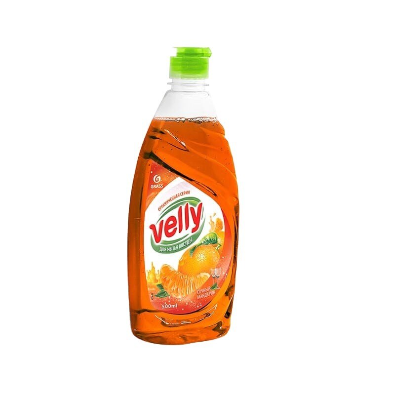 Detergent de vase Velly Juicy Tangerine, Grass, 500ml