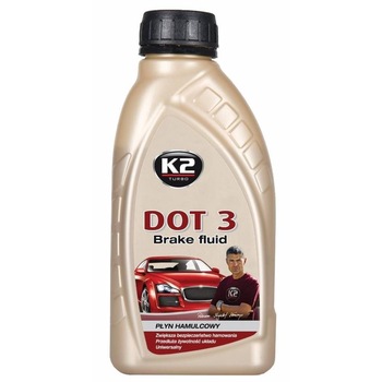 Lichid de frana DOT 3, K2, 500 ml Lichid de frana DOT 3, K2, 500 ml