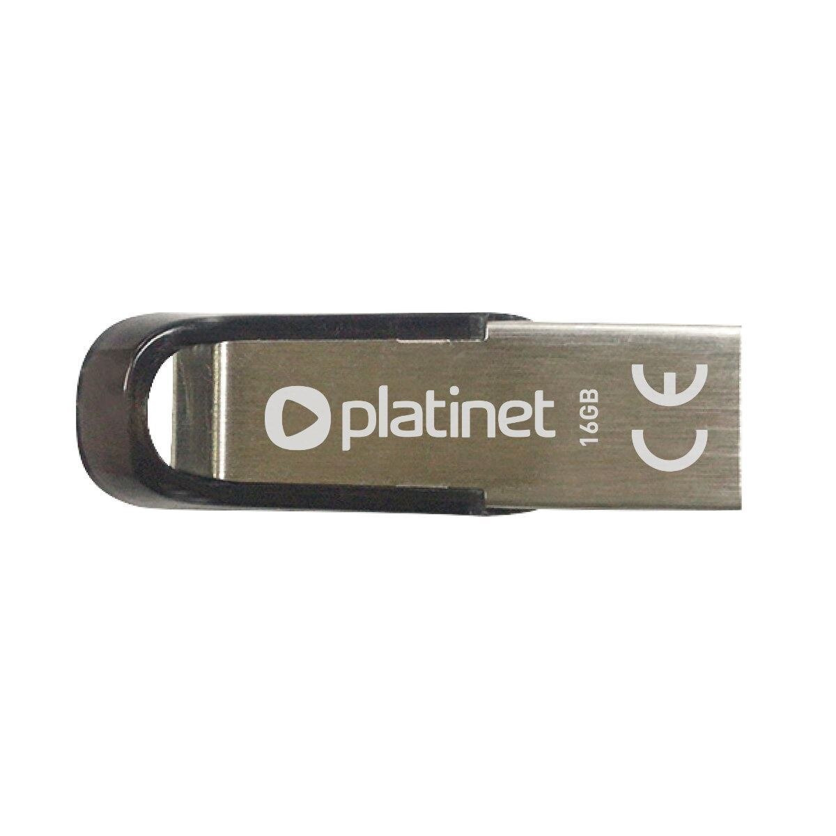 Memorie USB 2.0 Platinet 16Gb , S-Depo 44846, din metal, impermeabila