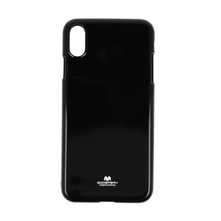 Husa compatibila cu Apple pentru iPhone XR - Mercury TPU Jelly Case Negru
