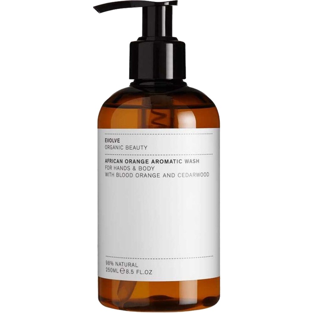Gel de dus Evolve Organic Beauty African Orange Aromatic 250 ml