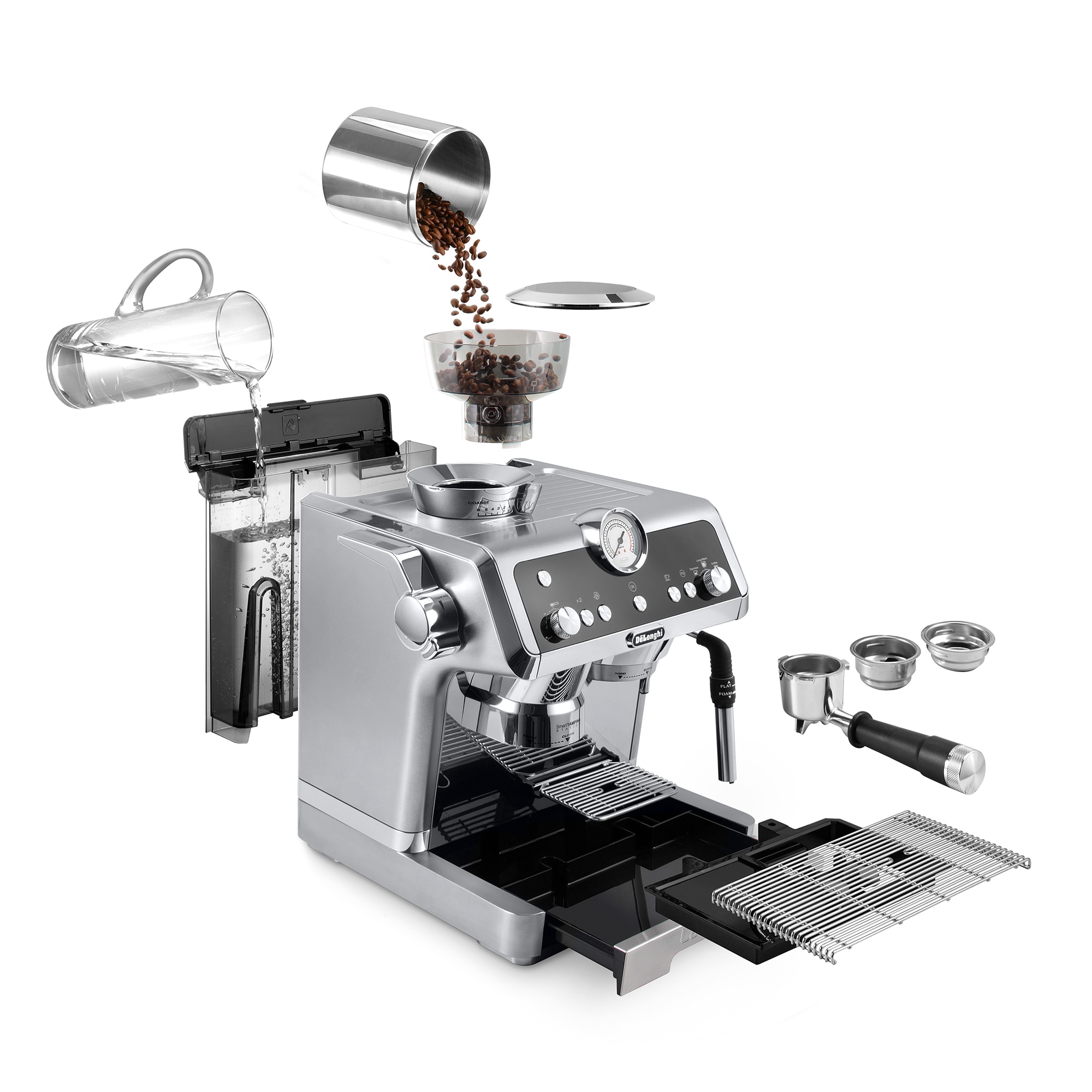 Espressor manual De'Longhi La Specialista EC9335.M, 1450 W, 2 L