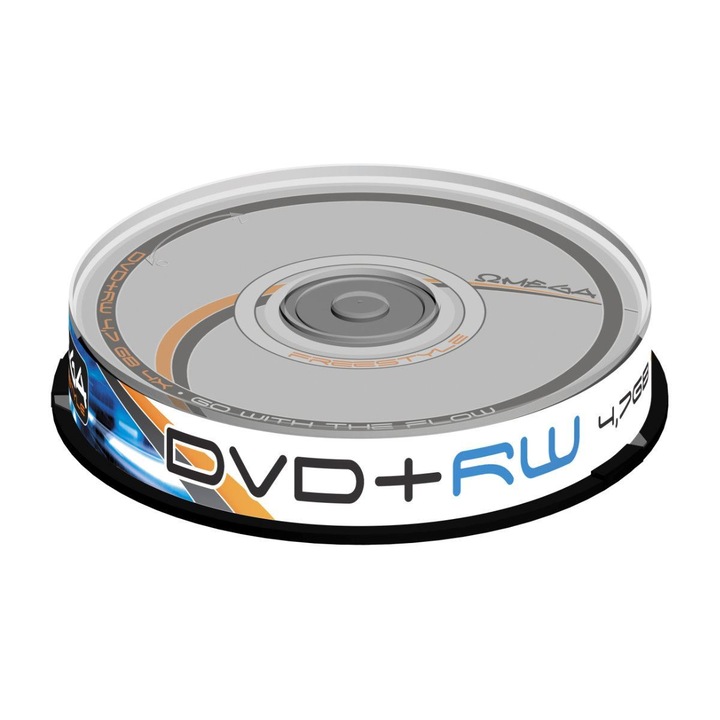 DVD+RW, Freestyle 4,7GB 4X Cake10