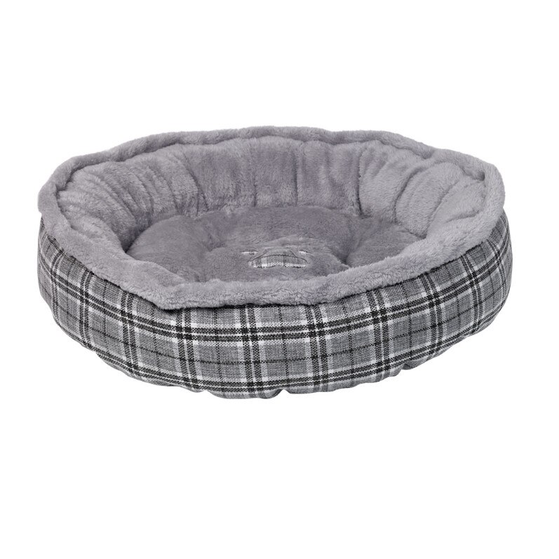 Culcus pentru caini Nobby Reno, 80 x 18 cm, Gri