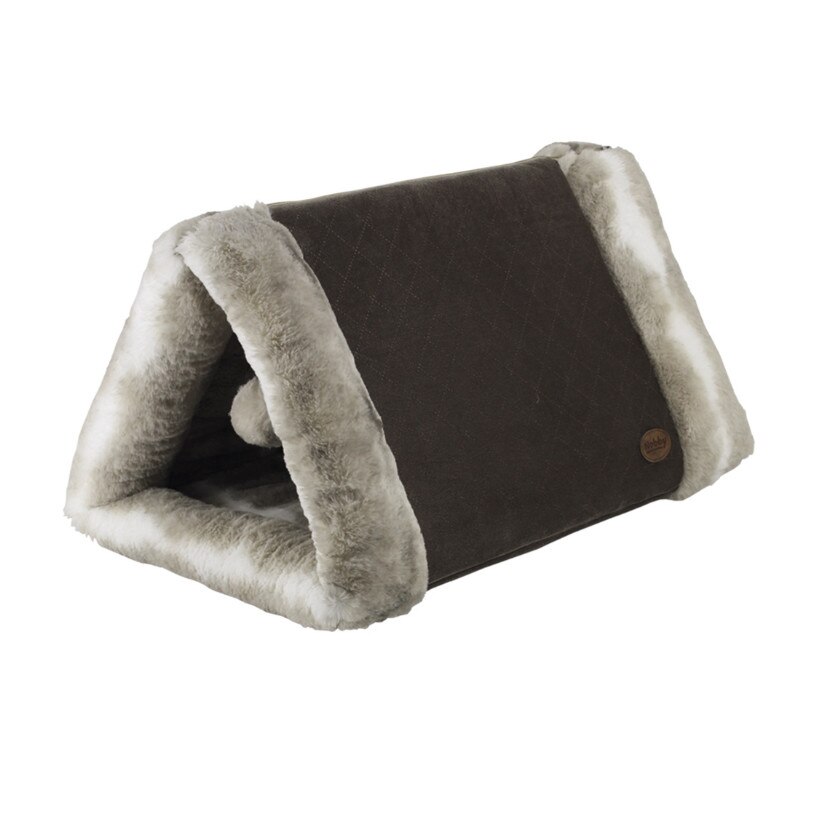 Culcus pentru caini si pisici Nobby Nenga, 102x55 cm, Maro