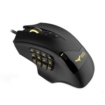 Mouse Gaming RGB, Havit MS735, 12000DPI, USB, Negru Mouse Gaming RGB, Havit MS735, 12000DPI, USB, Negru