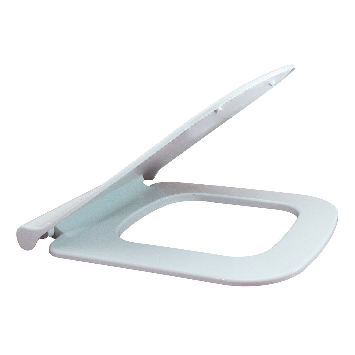 Capac Wc din duroplast , Square , Msv , alb