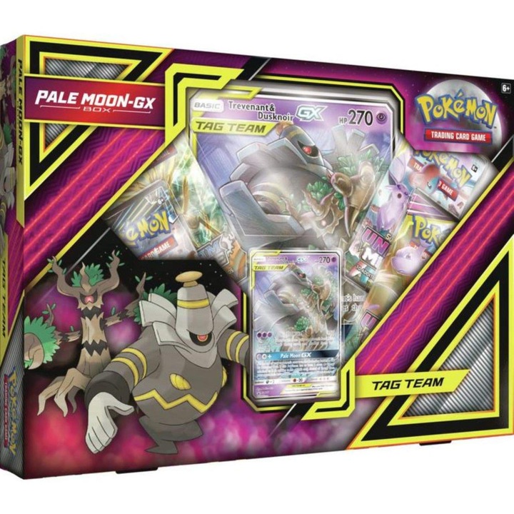 Pokemon kereskedési kártyajáték Pale Moon GX Box Pack