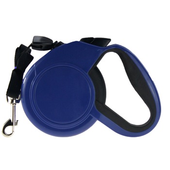 Lesa Caini Retractabila, NAGO, pentru Catei, Snur 8 m, rezista pana la 35 kg, Albastru Lesa Caini Retractabila, NAGO, pentru Catei, Snur 8 m, rezista pana la 35 kg, Albastru