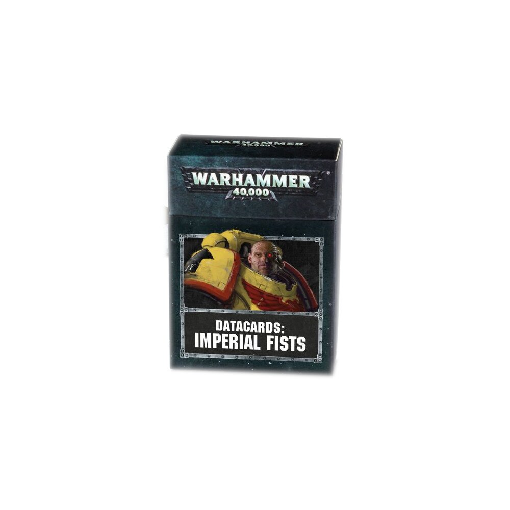 Carte Regulament Warhammer 40k, Games Workshop, Datacards Imperial Fists