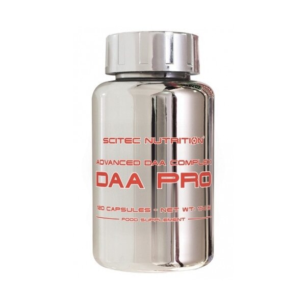 Capsule pentru reglarea testosteronului DAA Pro, 120 capsule, Scitec
