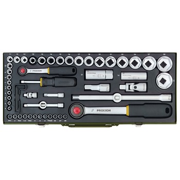 Trusa chei tubulare si clichet 1/4 Trusa chei tubulare si clichet 1/4