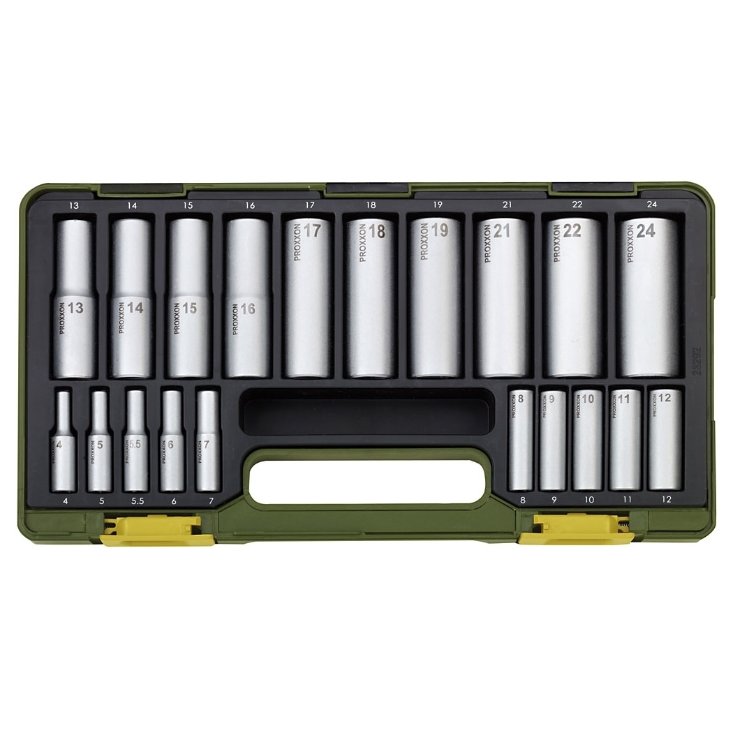 Trusa chei tubulare lungi 1/4