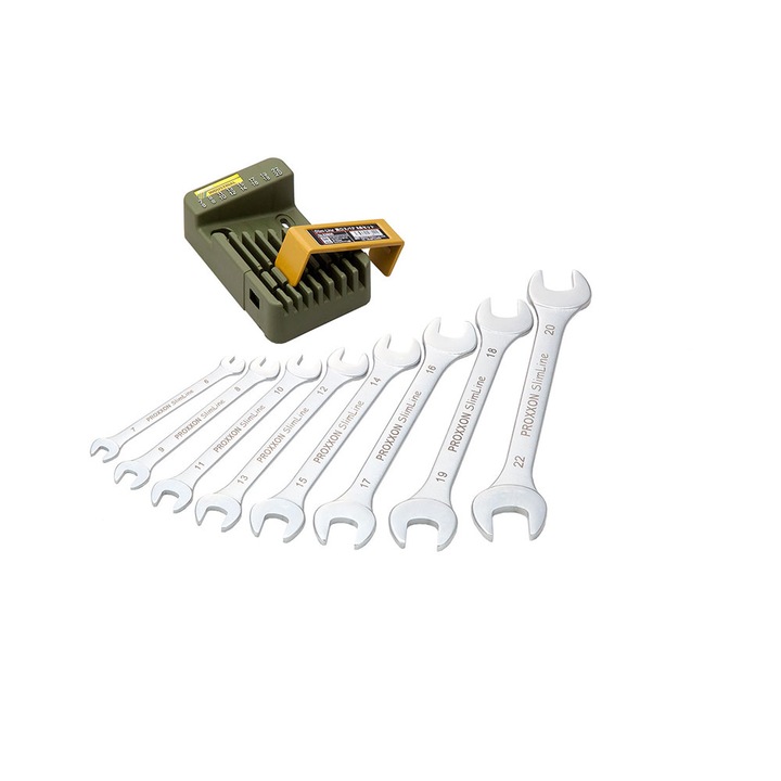 Set chei fixe SlimeLine,8 piese, Proxxon 23800
