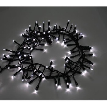 Instalatie brad Craciun, ART STYLE, 90 LED-uri albe si 10 LED-uri flash, 10 m, utilizare interior si exterior Instalatie brad Craciun, ART STYLE, 90 LED-uri albe si 10 LED-uri flash, 10 m, utilizare interior si exterior