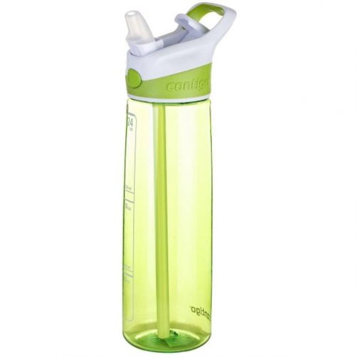 Sticla de apa pentru activitati in aer liber - ADDISON Citron/Verde 720 ml, Contigo