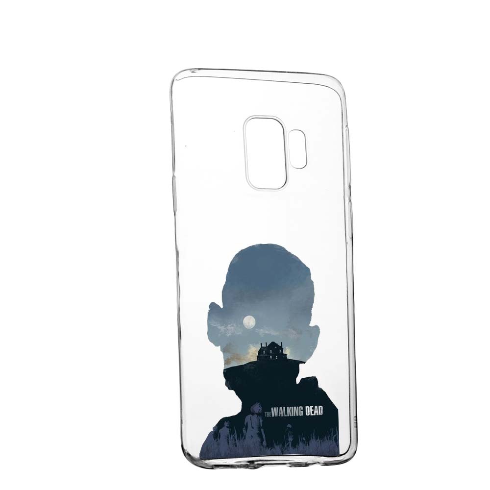 Husa de protectie The Walking Dead pentru Samsung Galaxy S9 Plus, rezistenta la uzura, anti-alunecare, din silicon Premium, 303