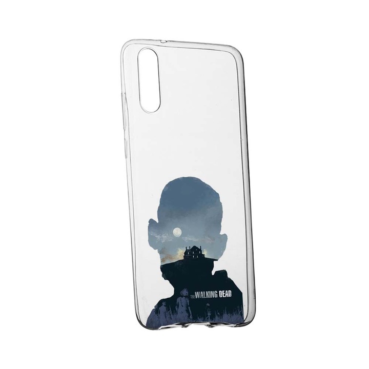 Husa de protectie The Walking Dead pentru Samsung Galaxy A70, rezistenta la uzura, anti-alunecare, din silicon Premium, 303