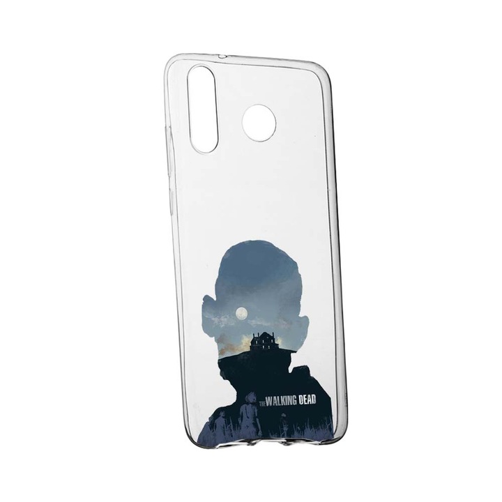 Husa de protectie The Walking Dead pentru Samsung Galaxy A40, rezistenta la uzura, anti-alunecare, din silicon Premium, 303