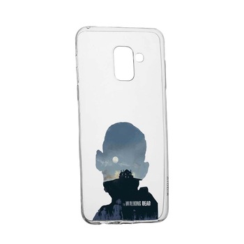 Husa de protectie The Walking Dead pentru Samsung Galaxy A8 2018 Plus, rezistenta la uzura, anti-alunecare, din silicon Premium, 303 Husa de protectie The Walking Dead pentru Samsung Galaxy A8 2018 Plus, rezistenta la uzura, anti-alunecare, din silicon Premium, 303